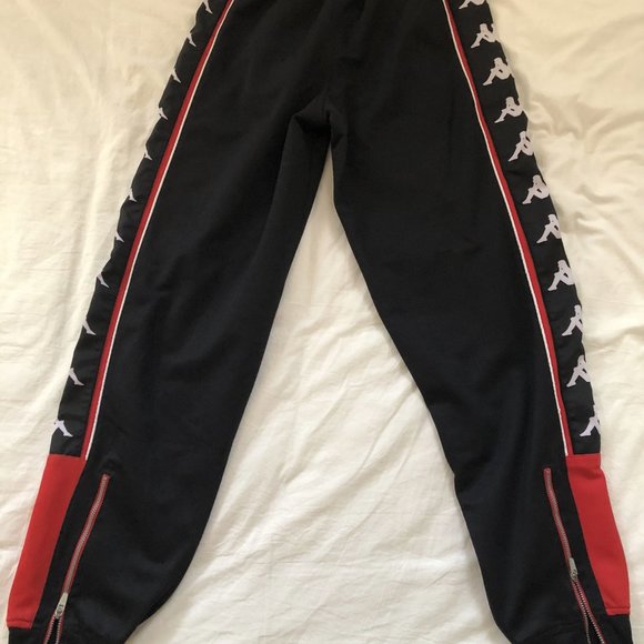 RARE Kappa side tape sweatpants - Picture 3 of 6